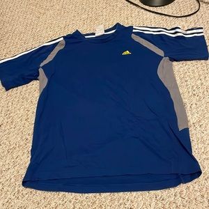 Blue Adidas active wear size medium